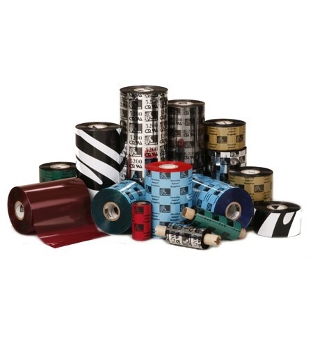 05319BL13145 - Zebra 5319 Performance 131mm x 450m Wax Ribbon (Blue)